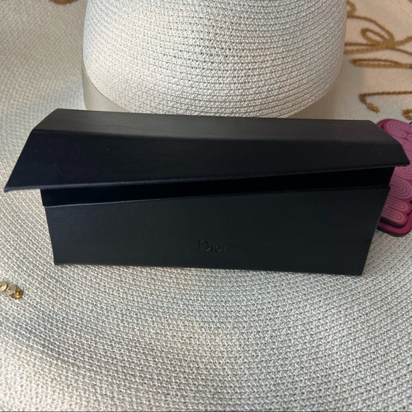 Dior Gold & Gunmetal Gray Sunglasses, “Symmetrics”, NIB! - Picture 8 of 8